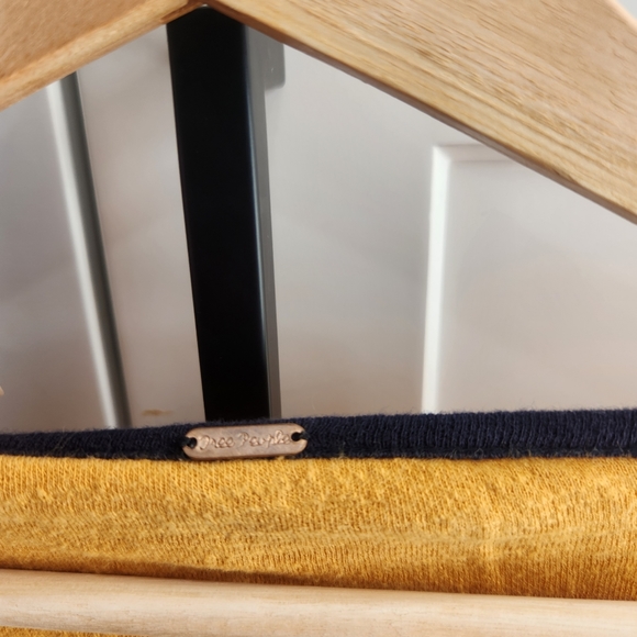 Free People Island Hopper Orange Embroidered Balloon Sleeve Top - Picture 7 of 10